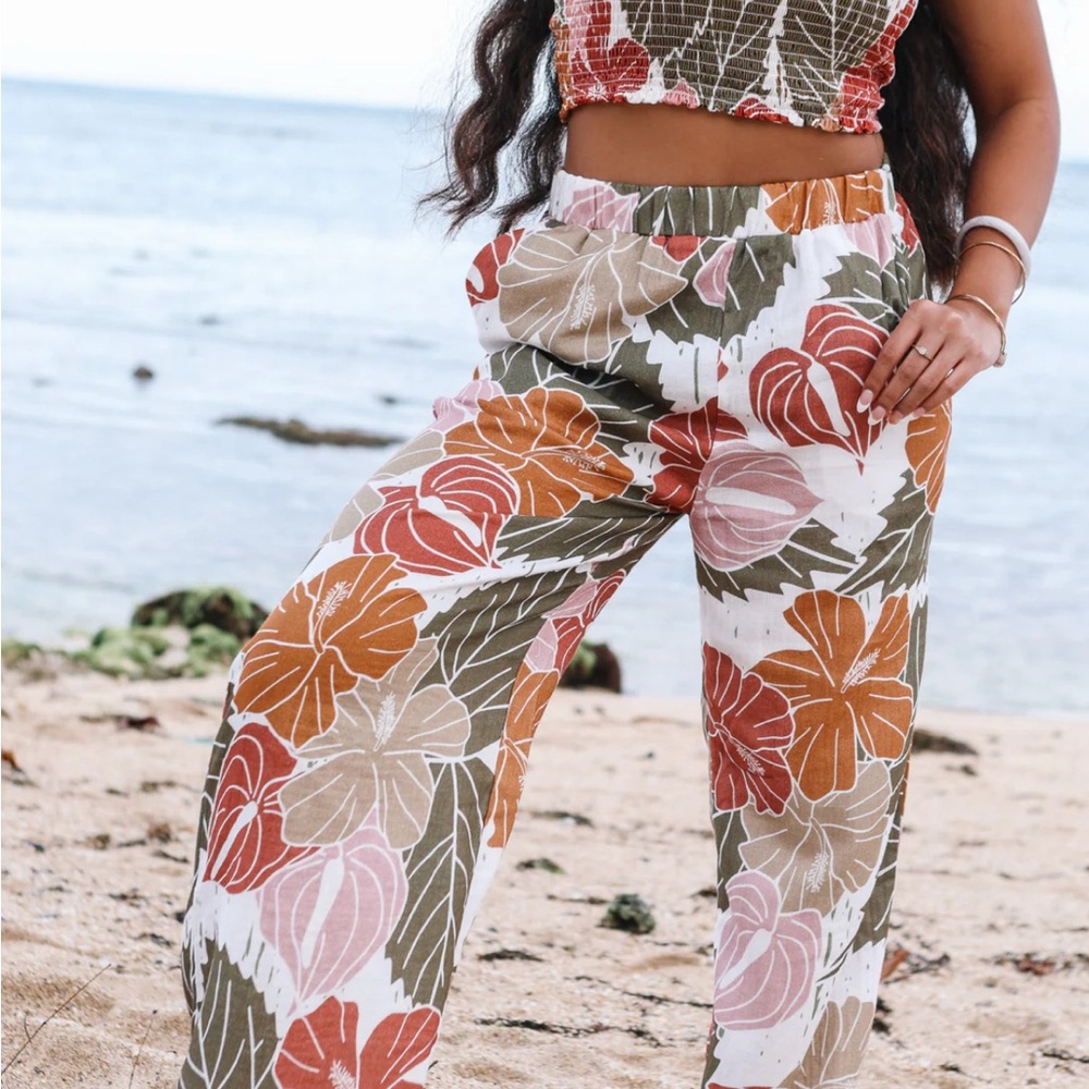 Lex Breezy Island Vintage Palazzo Pants NWT Sold out online